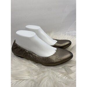 Korks By Kork Ease Julie Gold Metallic Ballet Flats Women’s Size 8.5‎ Comfort